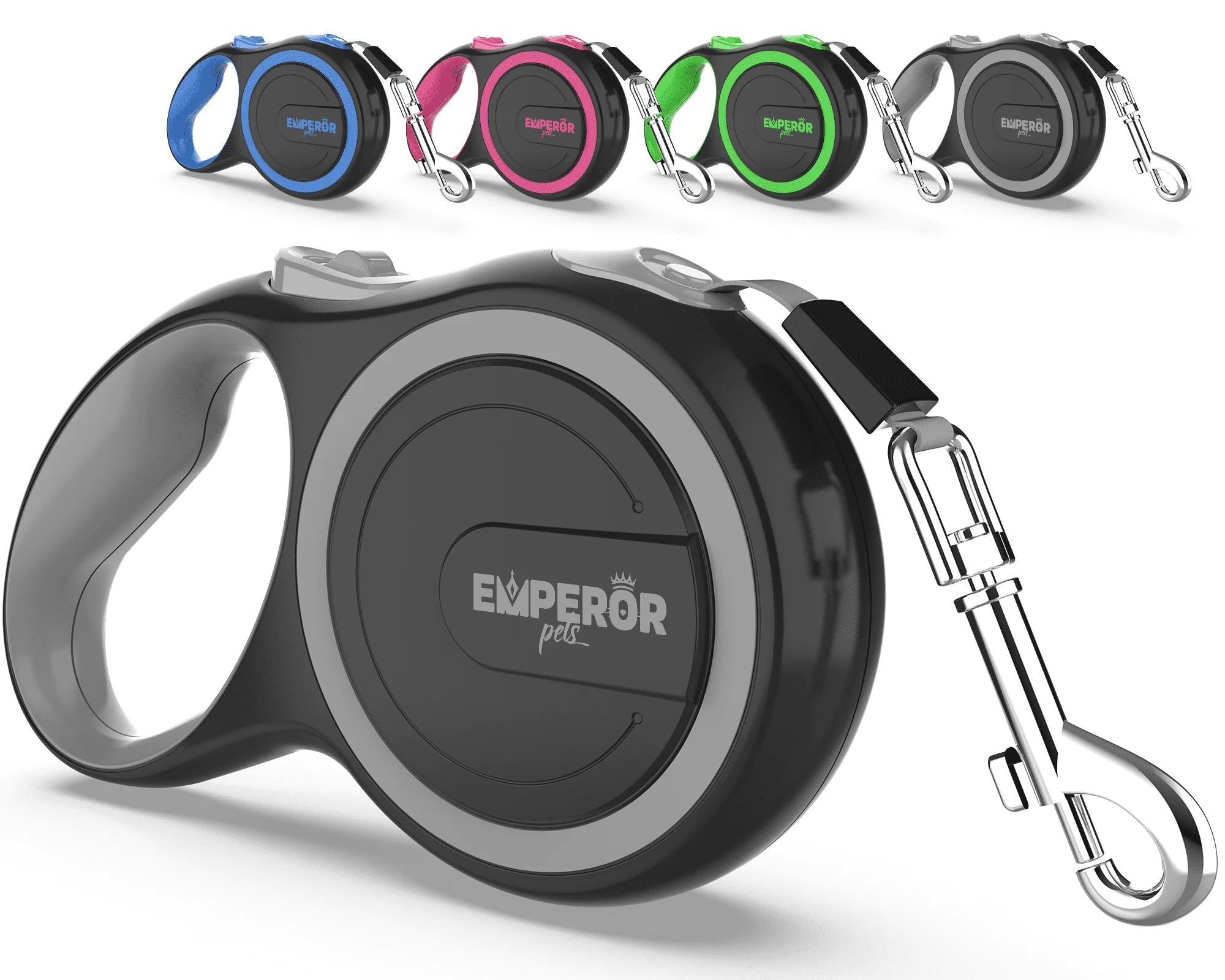 Unleash Adventure! ๐ 16ft Heavy-Duty Retractable Leash for Large Dogs (up to 110lbs) ๐พ