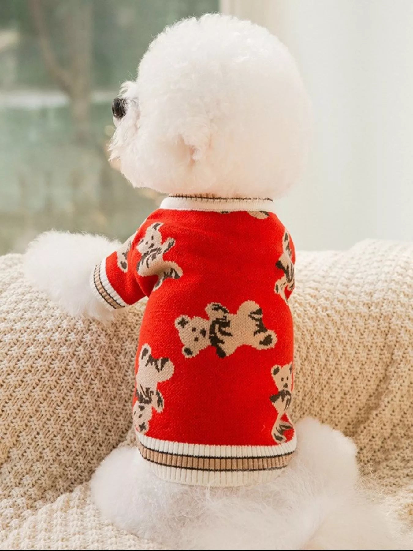 Warm Knitted Pet Sweater