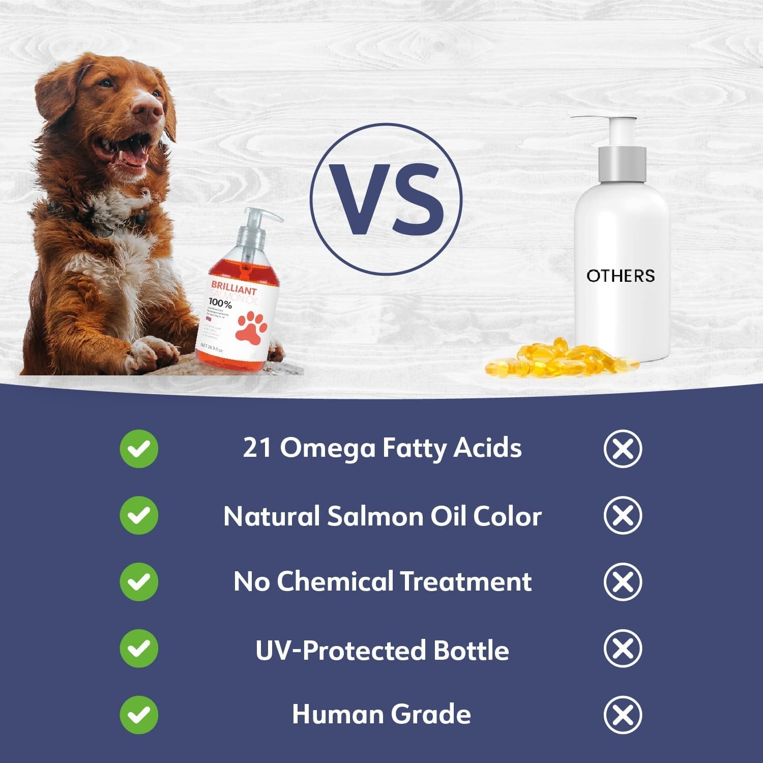 Premium Salmon Dog Pet Oil