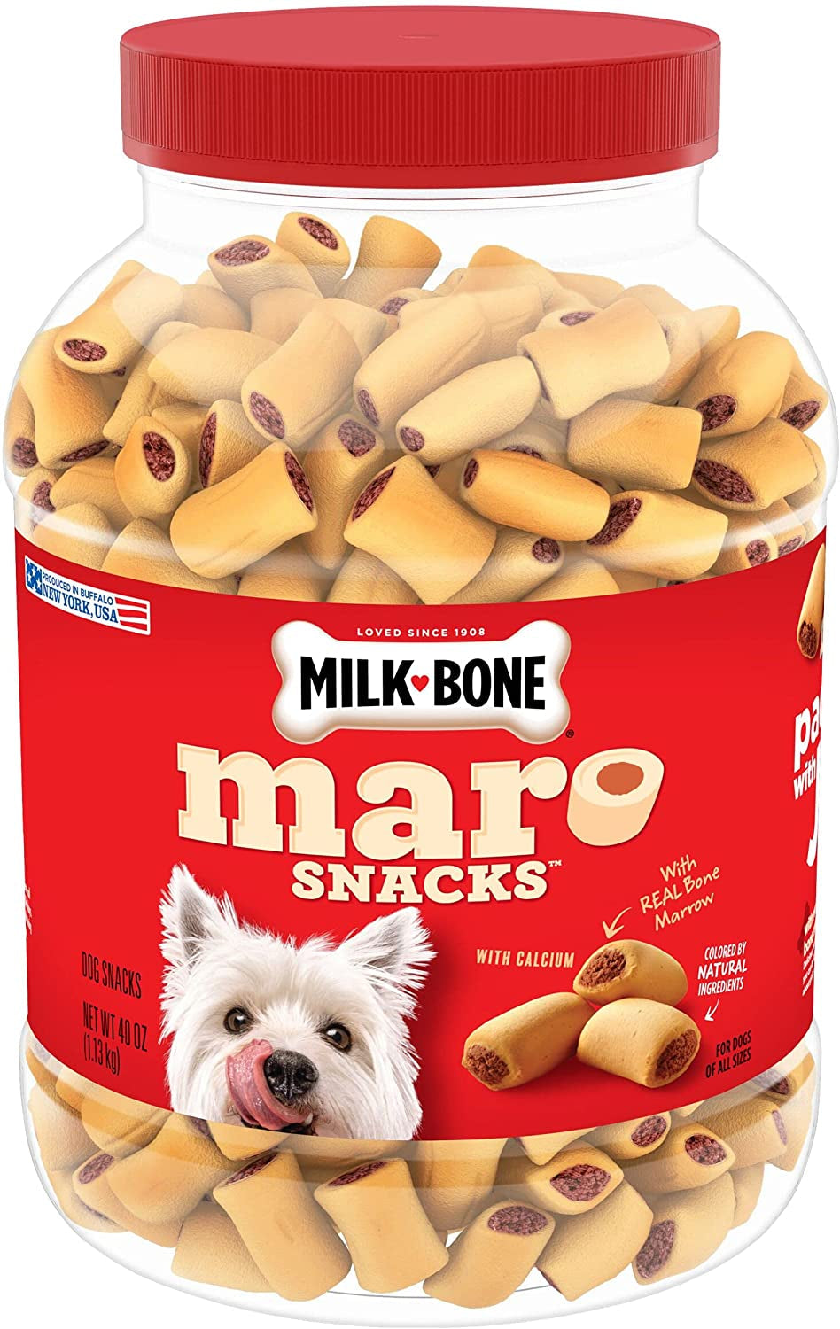 Dog treats Marosnacks, 40 Ounce