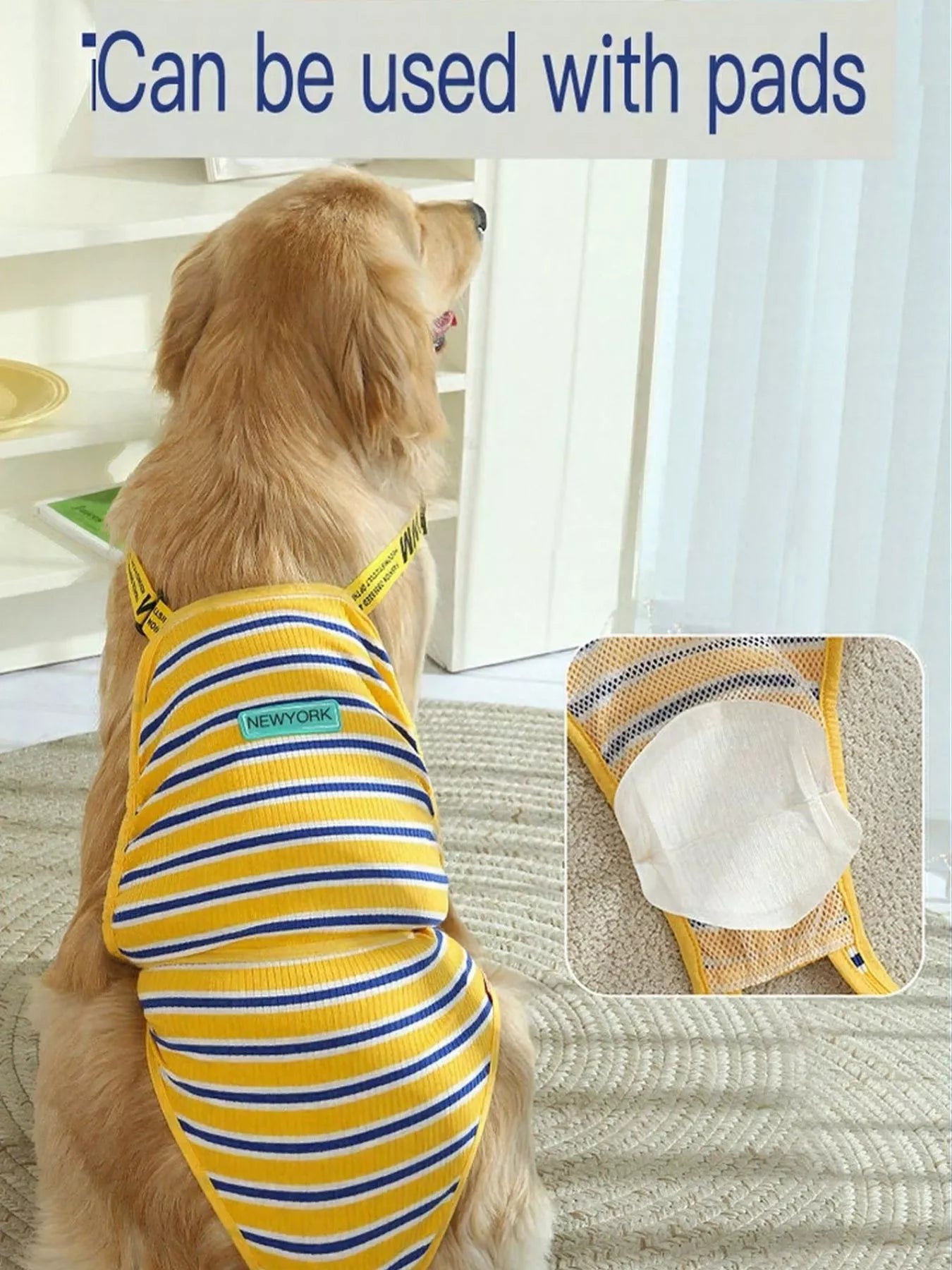 Striped Physiological Pet Functional Clothing