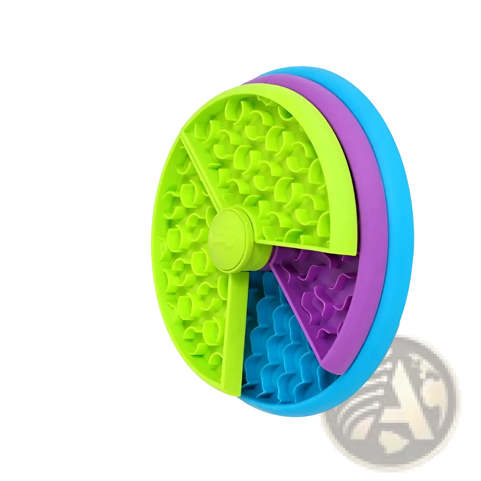 3-in-1 Dog Feeder Puzzle and Lick Mat Slow Feeder Bowl