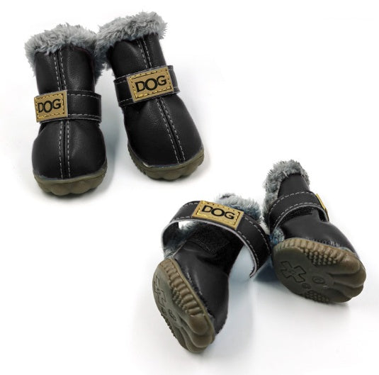 Dog Winter Snow Boots — 10 Colors, Sizes 1–5