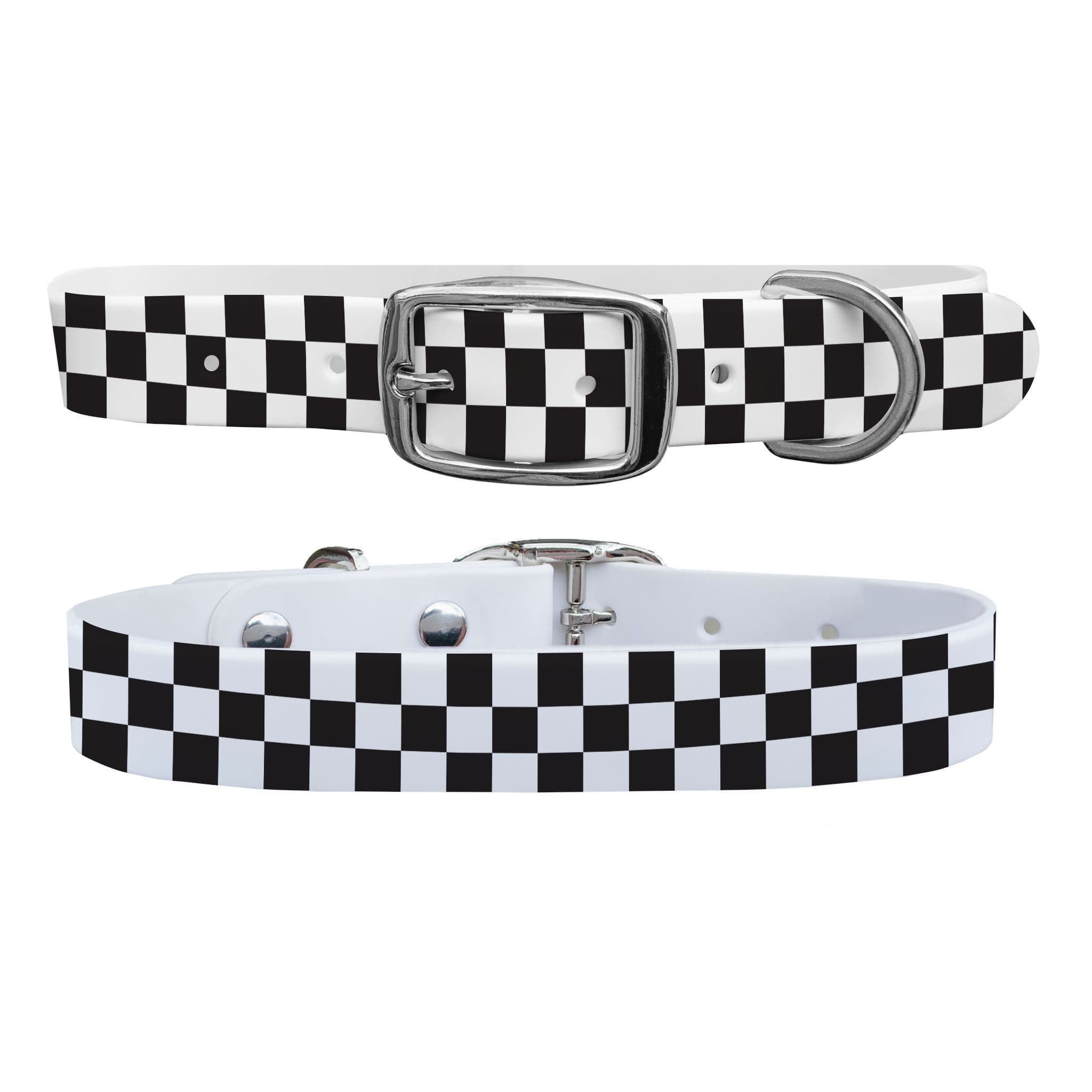 Checkered Dog Collar