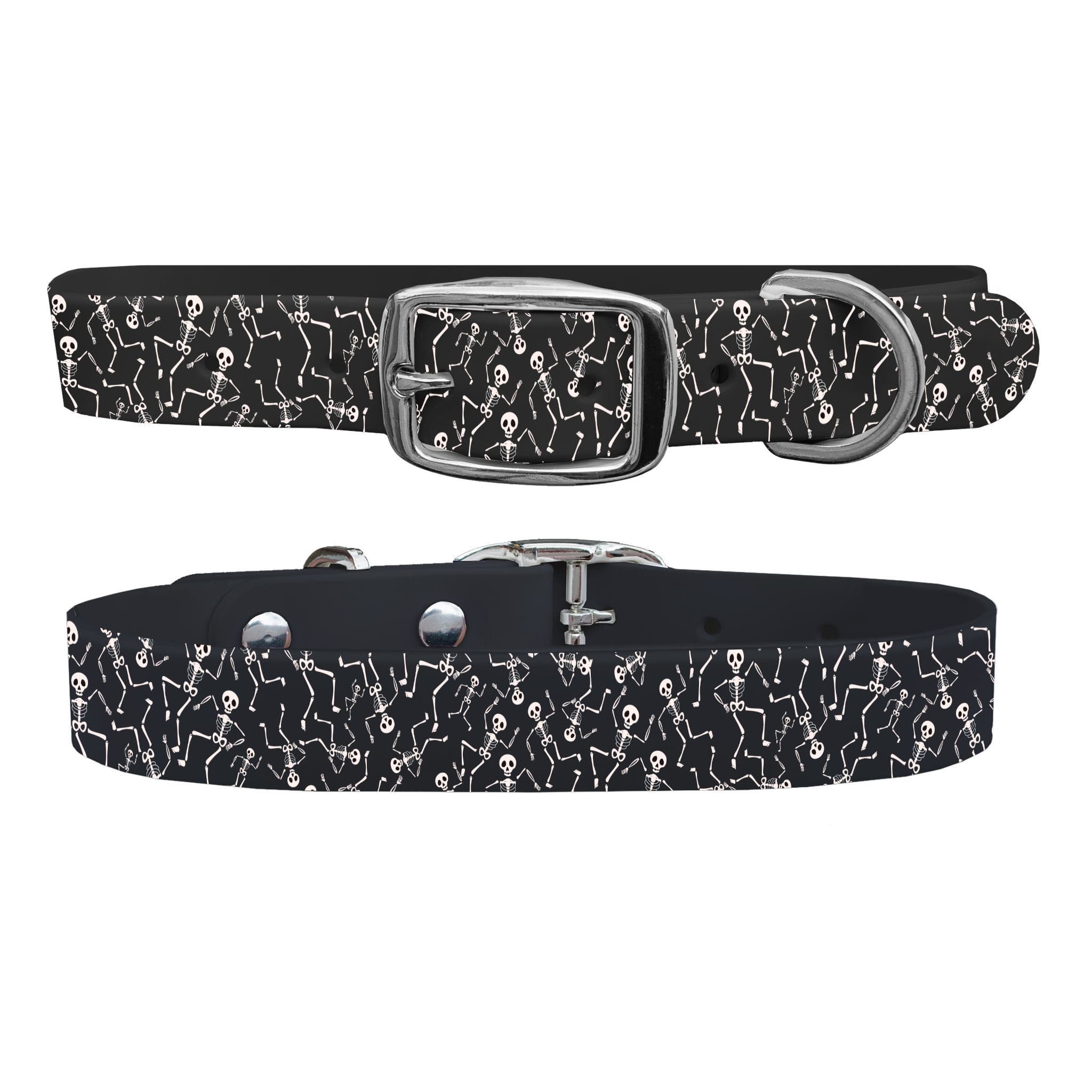 Dancing Skeletons Dog Collar