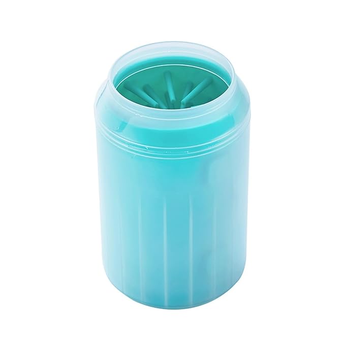 Portable Dog Paw Cleaner Dog Paw Washer Paw Mud Cleaner Pet Foot Cleaner Suitable for Large, Medium and Small Dogs/Cats (Green, Large)