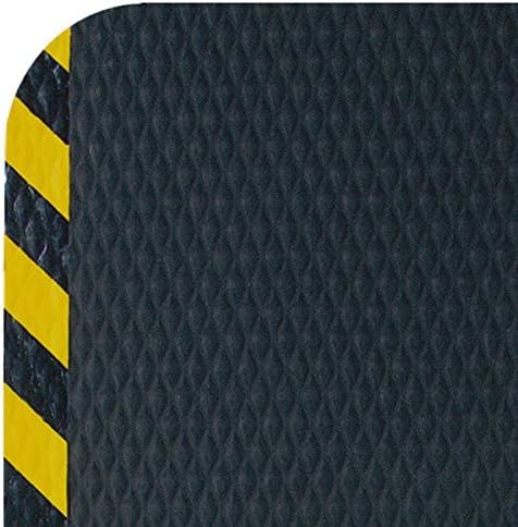 American Floor Mats Hog Heaven 5/8 inch Black & Yellow Border 3&