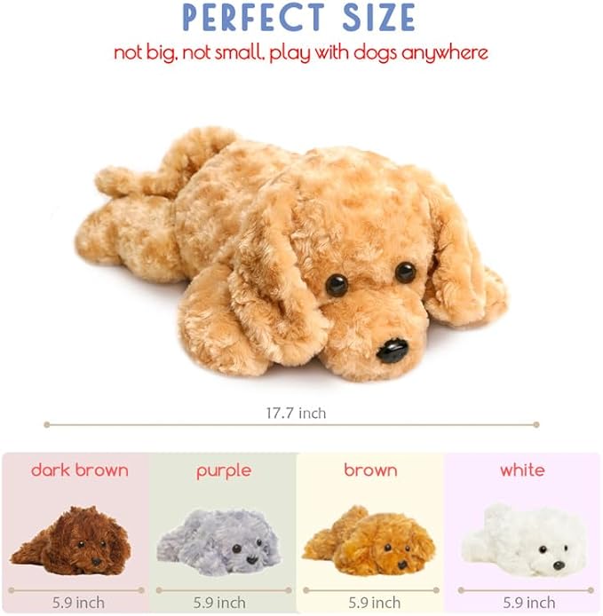 5 Pieces Dog Stuffed Animals for Girls,1 Mommy Dog with 4 Babies,Puppy Stuffed Animals Gifts for Girls 3 4 5 6 7 8 9 Years,Soft Plush Toys for Kids Christmas,Valentine&