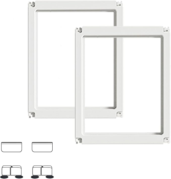 Acrylic Dog Playpen Suitable for Expanding Clear Dog Playpen Includes 2 I-Type Connectors and 2 Suction Cup Bases(30", 2PCS)