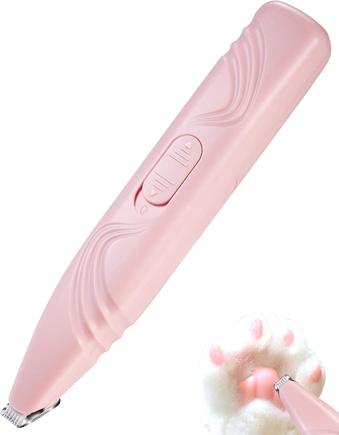 LEYOUFU Dog Paw Trimmer for Grooming, Cordless Electric Small Pet Grooming Clippers Hair Trimmer for Dogs Cats, Low Noise for Trimming Pet&