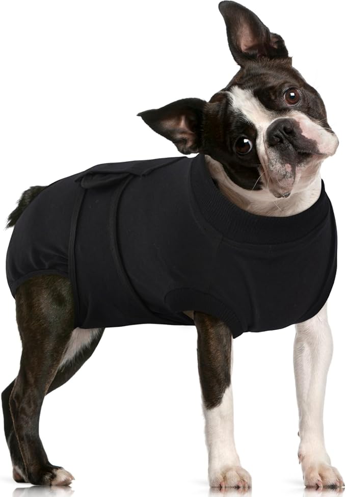 FUAMEY Dog Recovery Suit Male,Dogs Surgery Neuter Suits Puppy Spay Shirts for Female Protect Dog&