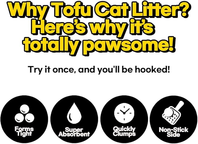 Tofu Cat Litter 100%, I&