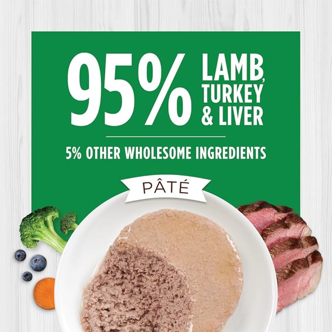 Instinct Original Grain Free Real Lamb Recipe Natural Wet Canned Cat Food by Nature&