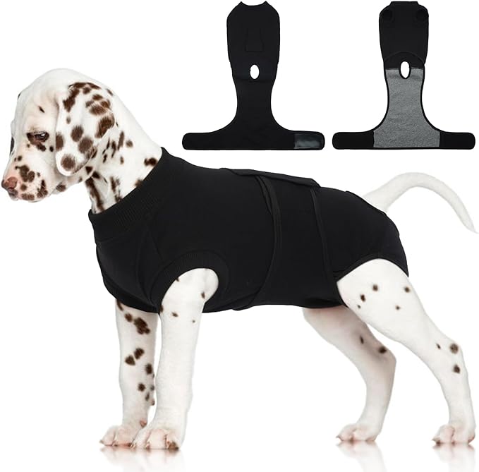 FUAMEY Dog Recovery Suit Male,Dogs Surgery Neuter Suits Puppy Spay Shirts for Female Protect Dog&