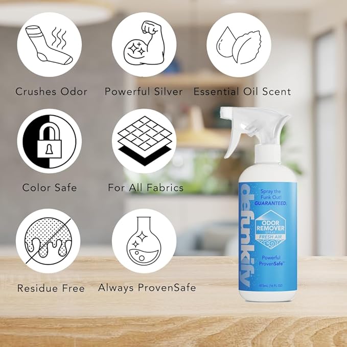Odor Remover Spray, 16oz (2-Pack). &
