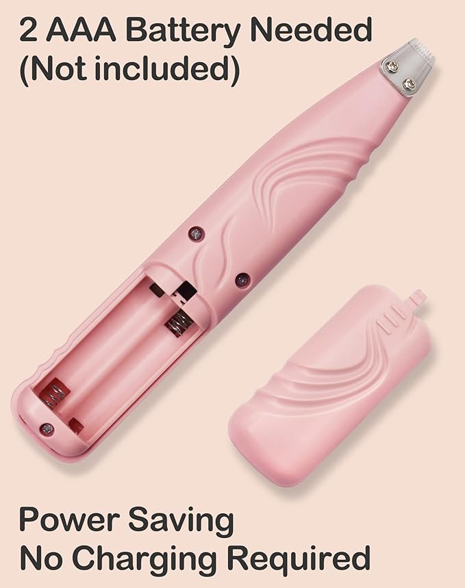 LEYOUFU Dog Paw Trimmer for Grooming, Cordless Electric Small Pet Grooming Clippers Hair Trimmer for Dogs Cats, Low Noise for Trimming Pet&