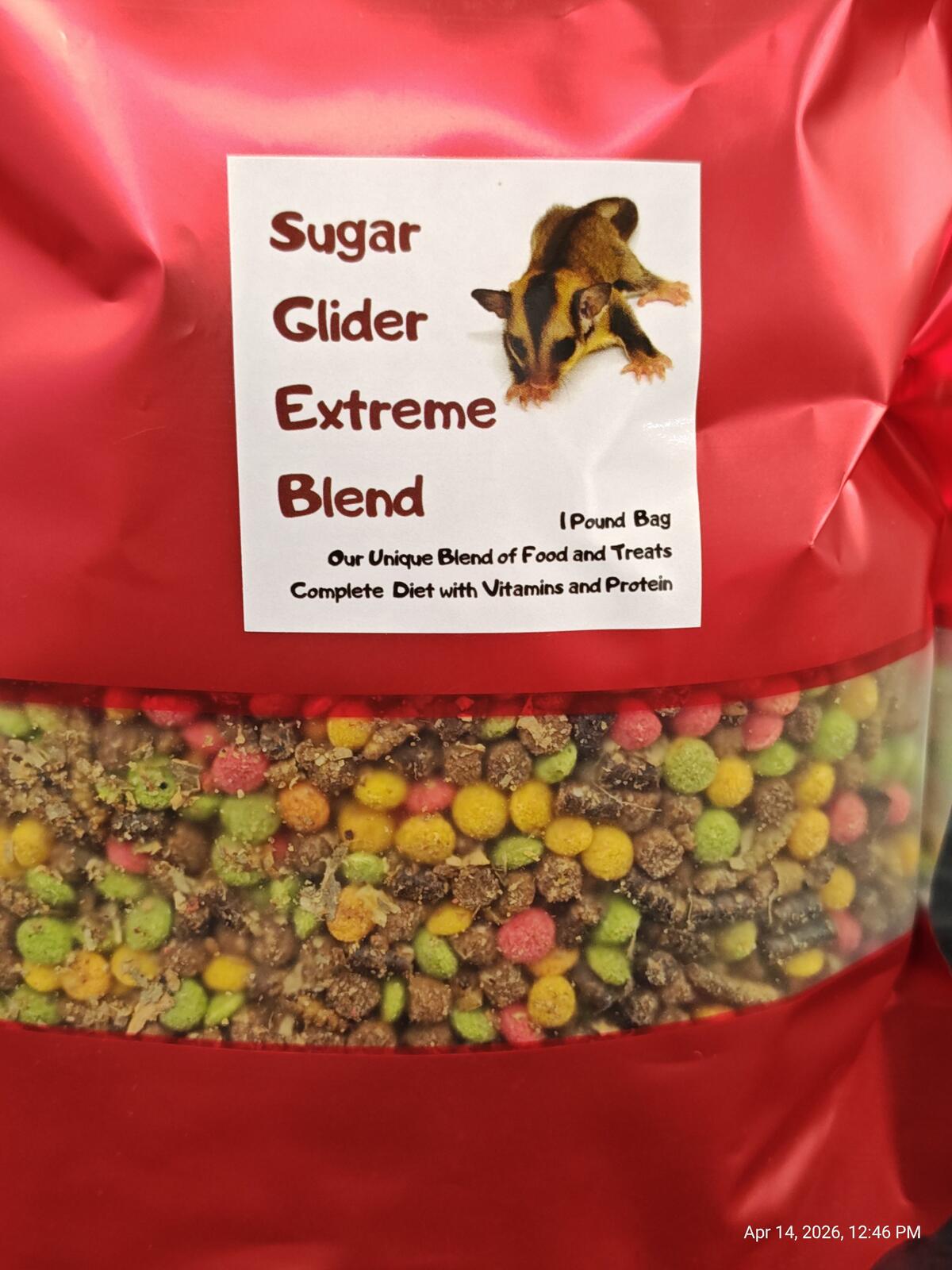 Sugar Glider Extreme Food Blend