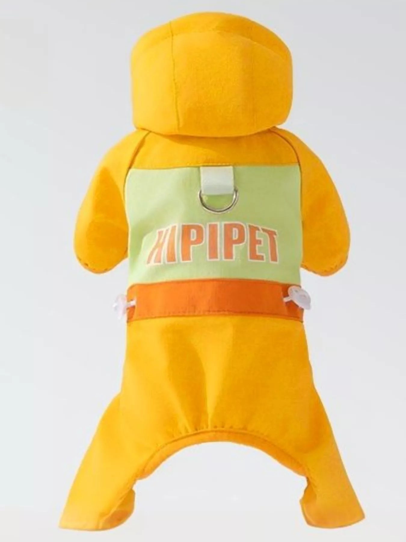 Color Block Warm Pet Jumpsuit