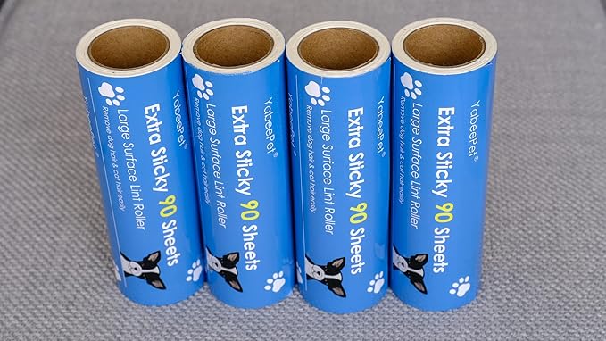 Extreme Sticky Large Surface Lint Roller, 6.3&