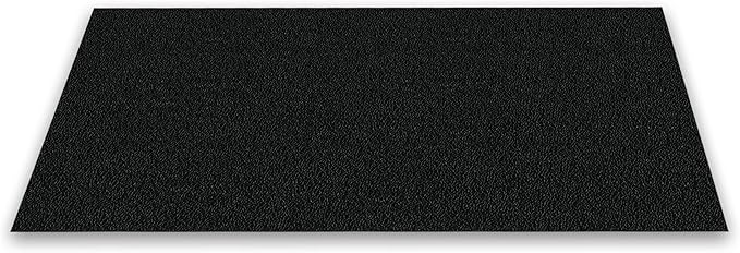 Heavy Duty Horse Stall Mats - Stable Mats, Durable 3/4 in. Thick Rubber Flooring - Solid Black - 3.5&