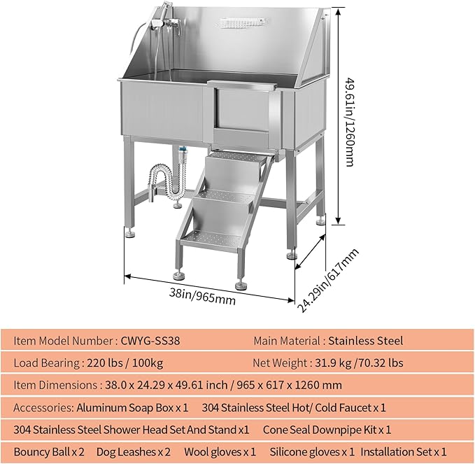 Dog Washing Station 38&