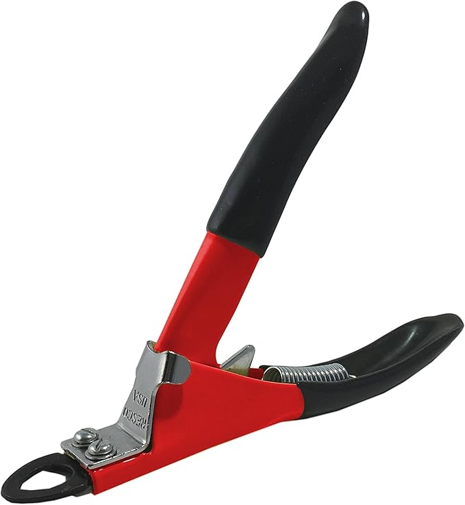 Resco Deluxe Cat Nail Clippers Original Pet Nail Trimmer, Red