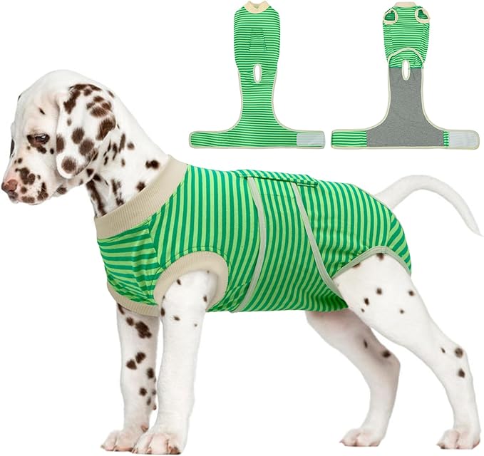 FUAMEY Dog Recovery Suit Male,Dogs Surgery Neuter Suits Puppy Spay Shirts for Female Protect Dog&