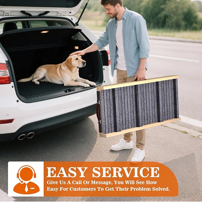 Dog Ramp for Car, 71&