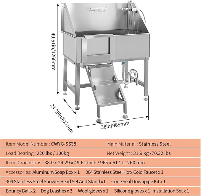 Dog Washing Station 38&