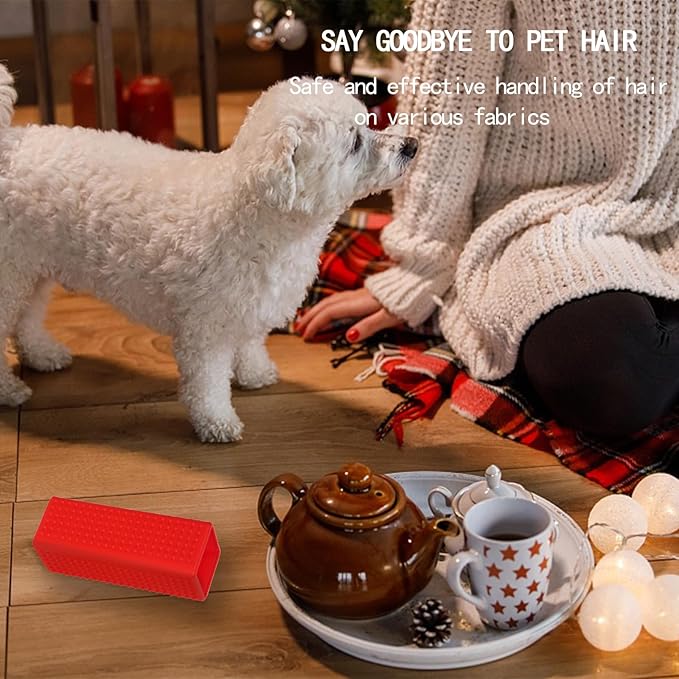 2pcs Pet Dog Cat Hair Remover, Pet Hair Removal Tool, Car Carpet Cleaner, Dog Remover for car,Interior, Furniture, Sofa