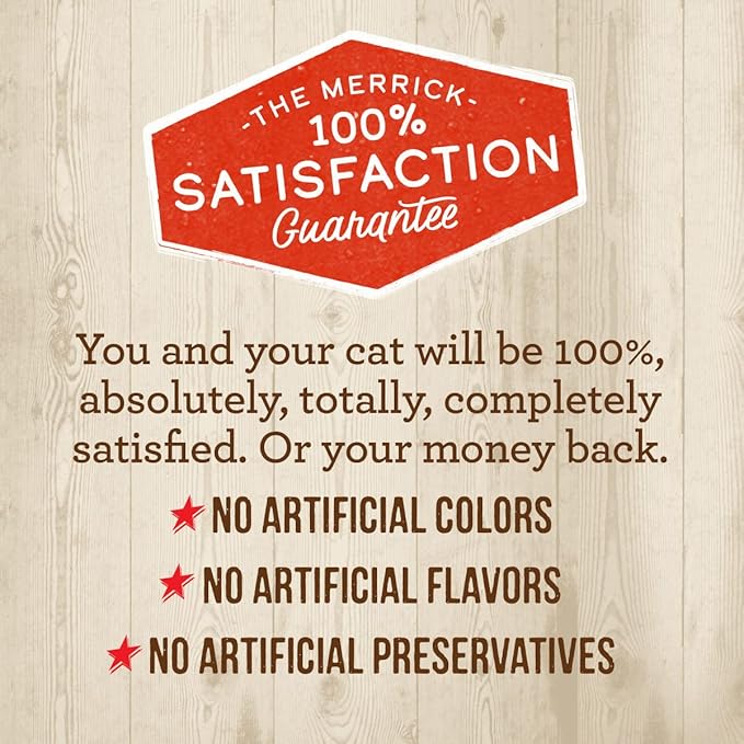 Merrick Purrfect Bistro Premium Healthy Grains Dry Cat Food For Adult Cats, Real Chicken And Brown Rice Recipe - 12.0 lb. Bag