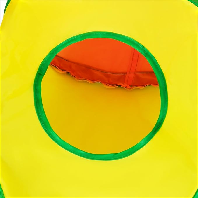 Tempcore Pet Cat Tunnel Tube Cat Toys 3 Way Collapsible, Cat Tunnels for Indoor Cats,Kitty Tunnel Bored Cat Pet Toys Peek Hole Toy Ball Cat, Puppy, Kitty, Kitten, Rabbit Rainbow