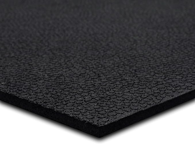 Mohawk Home Heavy Duty Rubber Stall Mat - Gym Floor- Under Dog Crate - All Purpose Utility 2&