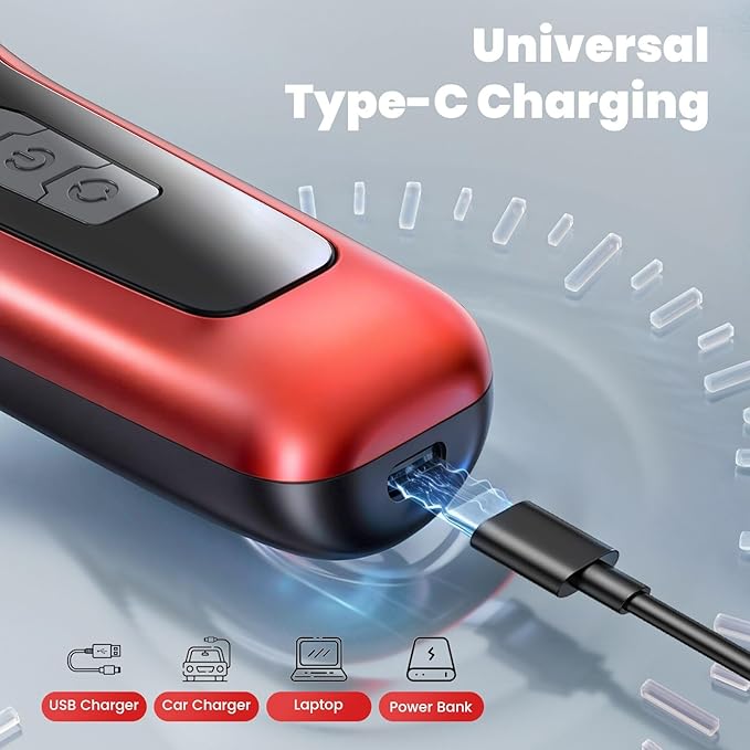 Horse Clippers,Quiet 2-Speed Horse Grooming Clippers,Rechargeable Pet Shaver for Matted Long Hair,Cordless Wide-Blade Powerful Horse Trimmer Kit for Thick Coat