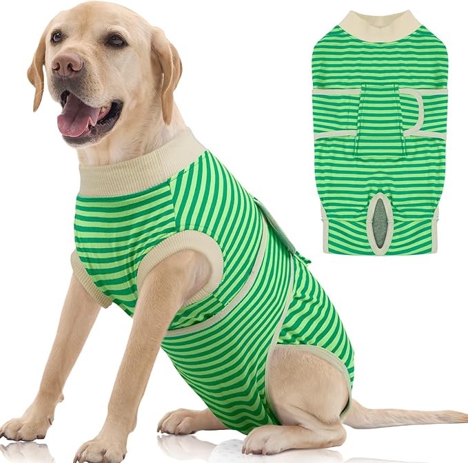 FUAMEY Dog Recovery Suit Male,Dogs Surgery Neuter Suits Puppy Spay Shirts for Female Protect Dog&