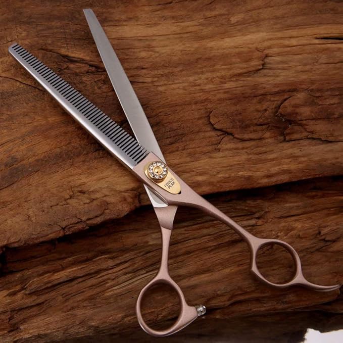 Fenice Peak Professional Thinning Scissors for Dog Cat 7/7.5&
