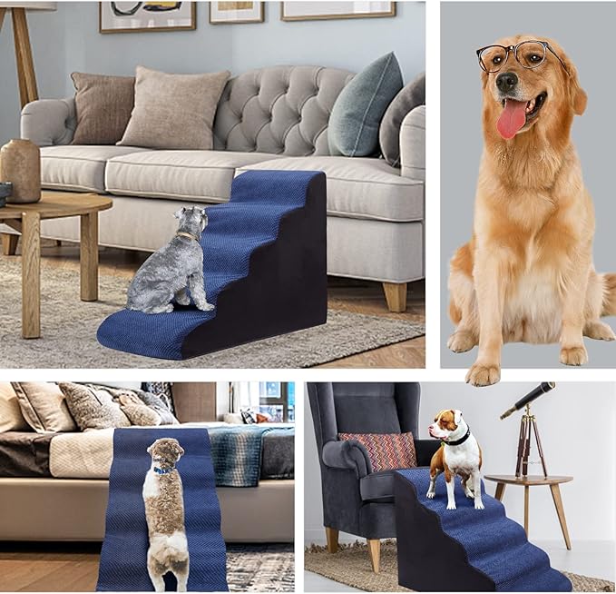 Dog Stairs&Steps for High Beds Up to 28&