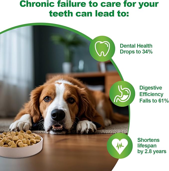 Dog Dental Powder,Dog Teeth Cleaning Powder,Dog Dental Cat Dental Care,Cat and Dog Teeth Cleaning,Canine Plaque Remover Helps Reduce Bad Breath,Improve Pet&