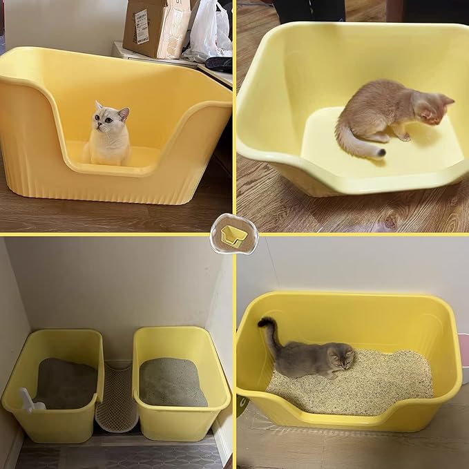 Vealind Extra Large Litter Boxes for Big Cats 31&