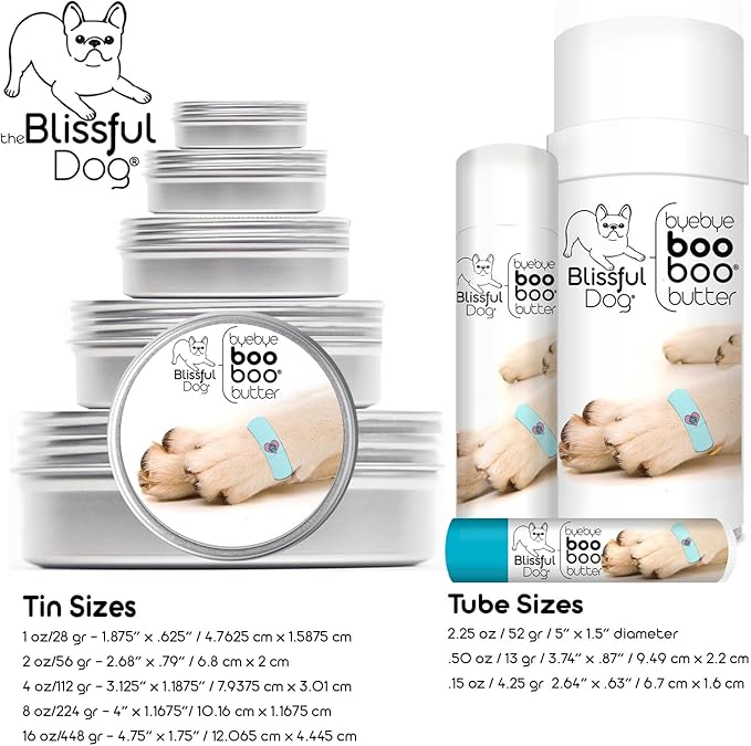 The Blissful Dog Labradoodle Boo Boo Butter, 16 oz.