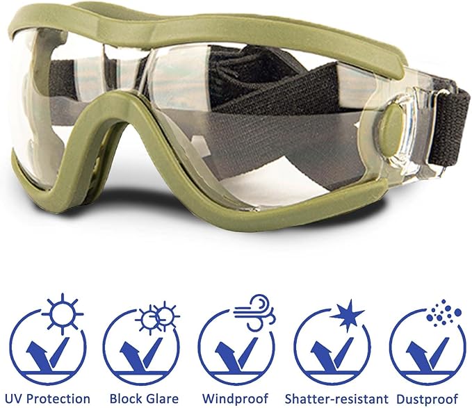 Medium Dog Sunglasses with Adjustable Strap UV Protection, Winproof Puppy Sunglasses, Suitable for Dogs Eyes Protection,Soft Dog Goggles
