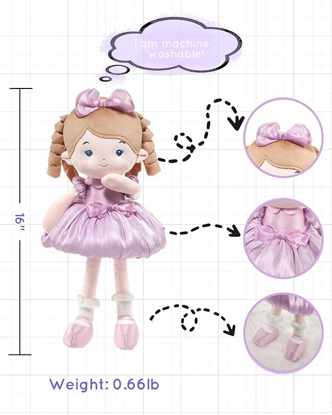 Soft Baby Doll Toys (16&