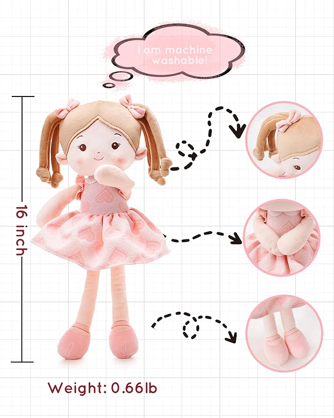 Soft Baby Doll Toys (16&