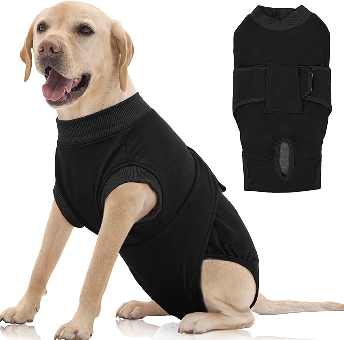 FUAMEY Dog Recovery Suit Male,Dogs Surgery Neuter Suits Puppy Spay Shirts for Female Protect Dog&