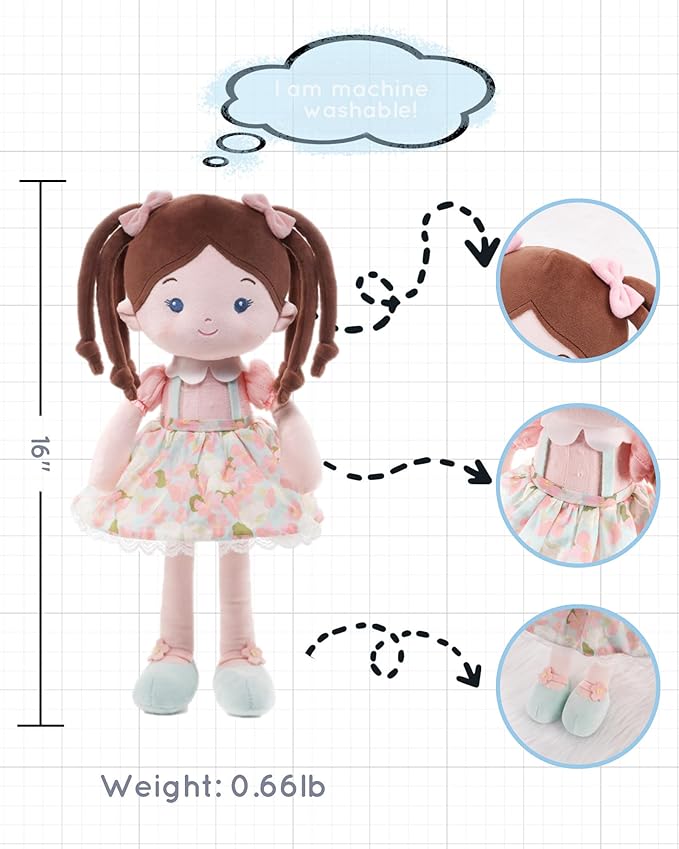 Soft Baby Doll Toys (16&