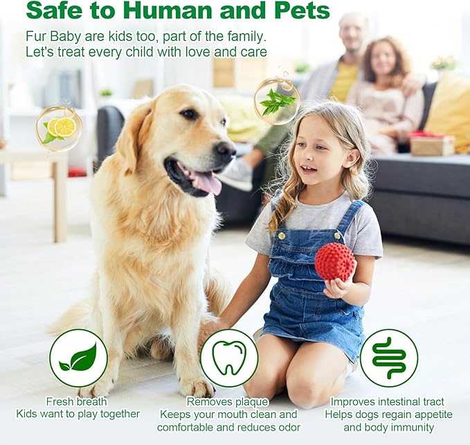 Dog Dental Powder,Dog Teeth Cleaning Powder,Dog Dental Cat Dental Care,Cat and Dog Teeth Cleaning,Canine Plaque Remover Helps Reduce Bad Breath,Improve Pet&