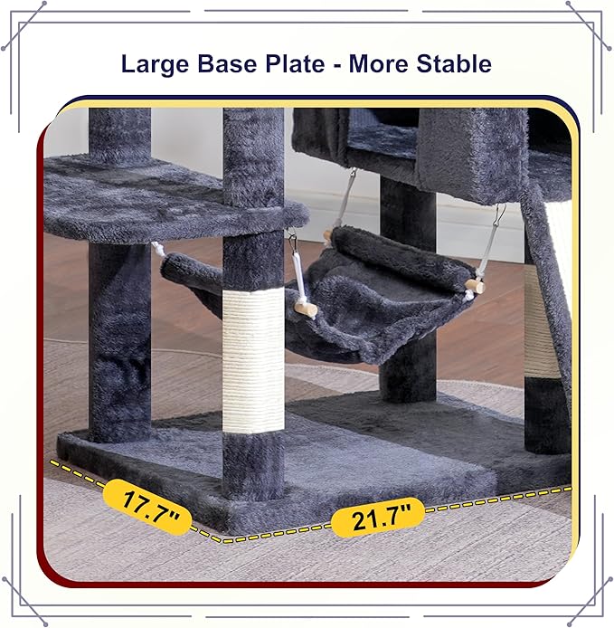 Cat Tree for Indoor Cats, 71&