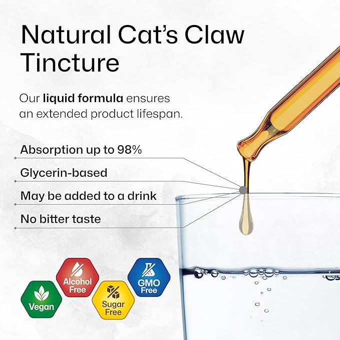 BIO KRAUTER Cats Claw Tincture - Vegan Cat&