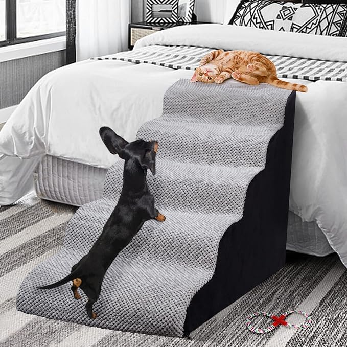 Dog Stairs&Steps for High Beds Up to 28&