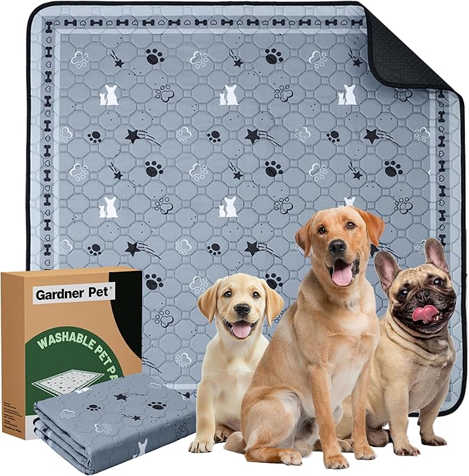 Gardner Pet Washable Dog Pee Pads, 72&